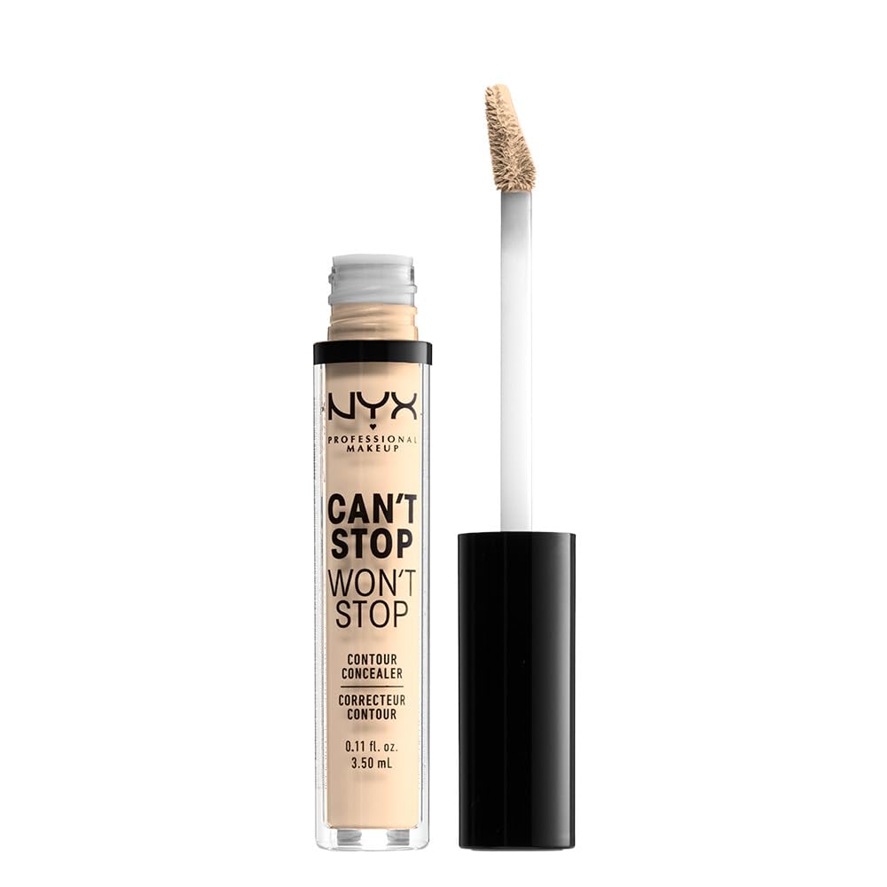 NYX PROFESSIONAL MAKEUP HD Studio Photogenic Concealer Wand, Medium Coverage - Cappuccino (Pack of 2) Beauty and Personal Care NYX PROFESSIONAL MAKEUP