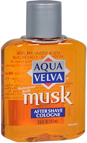 Aqua Velva Musk After Shave Cologne 3.50 oz (Pack of 8)