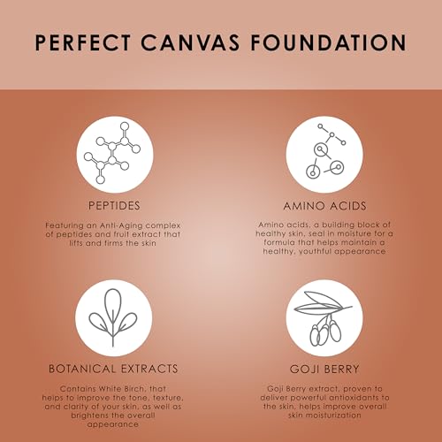 Temptu Perfect Canvas Hydra Lock Airbrush Foundation, Rosewood, 1 Fl Oz