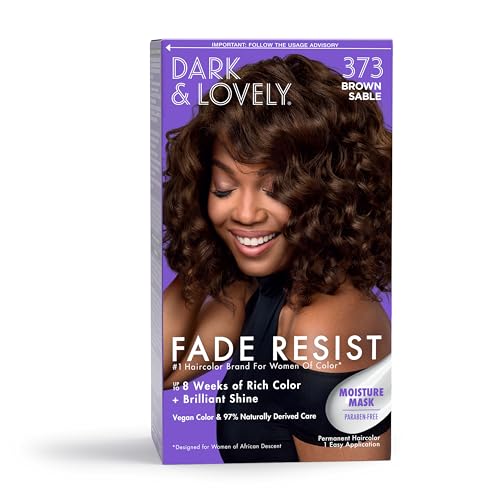 SoftSheen-Carson Dark and Lovely Fade Resist Rich Conditioning Color, Brown Sable 373