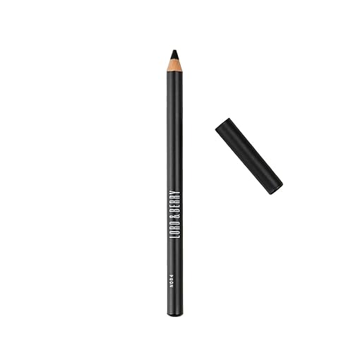 Lord & Berry SILK KAJAL Kohl Eyeliner Pencil, Long Lasting Soft Gel based Eye Liner for Women With Smudgeable Semi-Matte Finish, Ophthalmologically