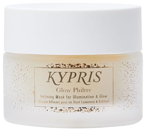 KYPRIS, Glow Philtre Refining Illumination Mask, Intense Hydration & Glow, Pomegranate Pith Enzymes & Silver Ear Mushroom (1.55 fl oz / 46 ml)