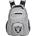 Denco NFL Las Vegas Raiders 19" Premium Laptop Backpack, Gray, Large (NFORL704_Gray)