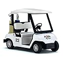 KiNSFUN Golf Cart 4Β½" Die Cast Metal Model Pullback Action Toy