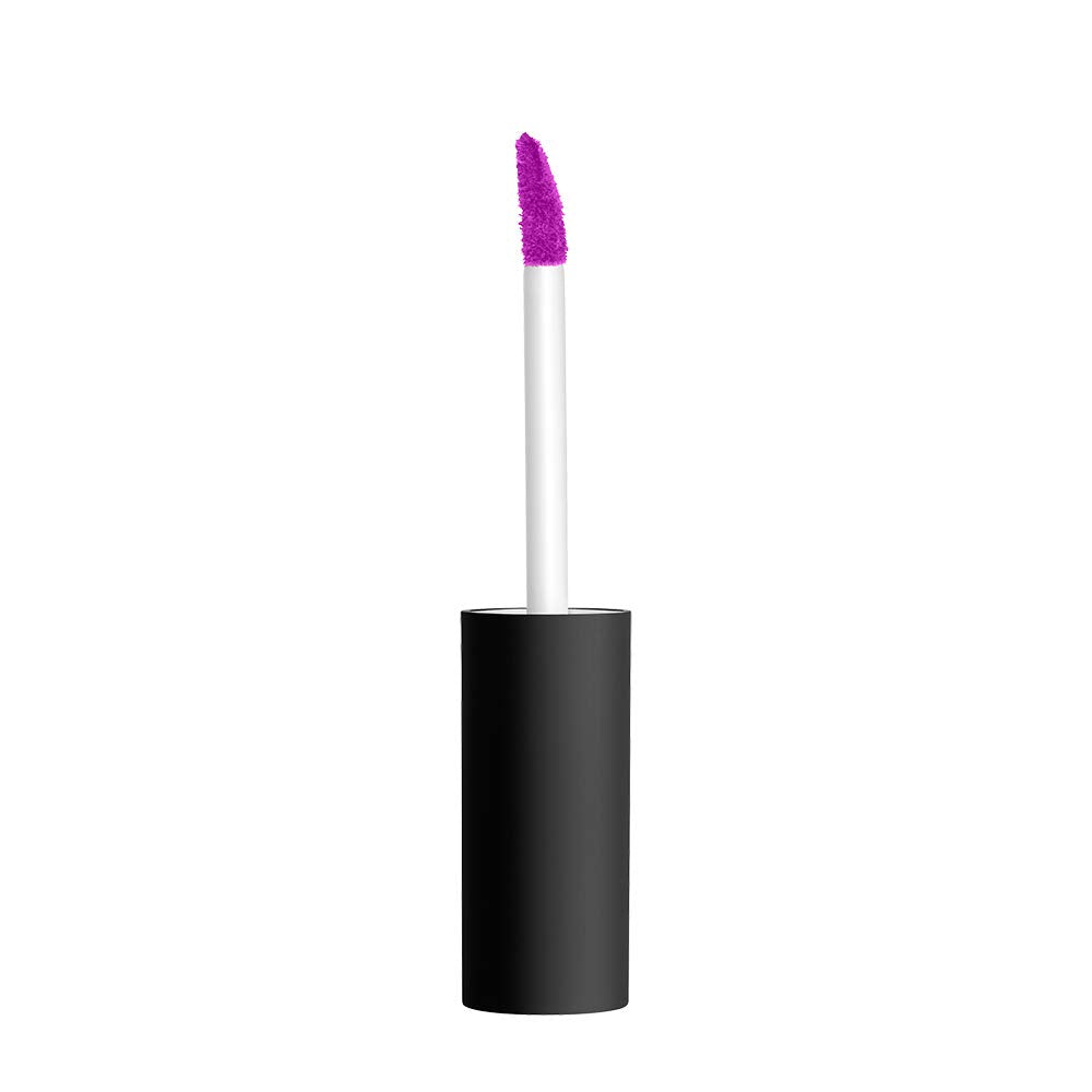 NYX PROFESSIONAL MAKEUP Soft Matte Metallic Lip Cream, Liquid Lipstick - Seoul (Violet)
