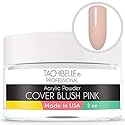 Tachibelle Professional Acrylic Nail System Acrylic Powder, 2 oz. Made in USA. Used in Professional Salons. (Cover Blush Pink 2oz)