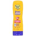 Banana Boat Sunscreen Sport Performance Broad Spectrum Sun Care Sunscreen Lotion - SPF 50, 8 Fl Oz (Pack of 2)