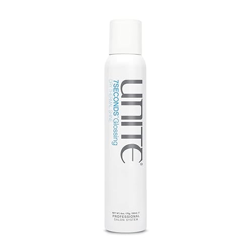 UNITE Hair - 7SECONDS Glossing Spray - Adds Shine, Controls Frizz, Protects from UV & Heat - Lightweight, Paraben-Free, Vegan, 6 oz