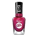 Sally Hansen Miracle Gel™, Mad Women, Long Lasting, Gel-Like Formula, No UV Lamp Needed, Red Nail Polish Beauty & Personal Care Sally Hansen