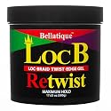 Loc B Retwist Loc, Braid, Twist, Edge Gel for Natural, Relaxed, Dry, Dull, & Brittle Hair (17.63 oz)
