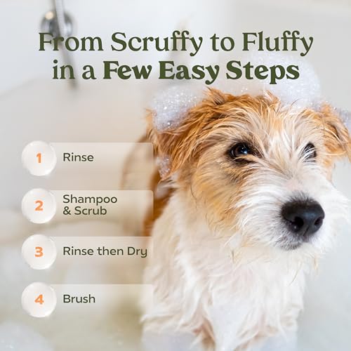 PAWFUME Deshedding Dog Shampoo & Conditioner – Nourishing, Detangling, pH-Balanced Formula for Silky Soft Coat, Salon Quality