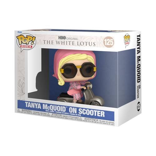 Funko POP Rides: White Lotus - Tanya McQuoid on Scooter - Collectable Vinyl Figure - Gift Idea - Official Merchandise - for Kids & Adults - TV Fans…