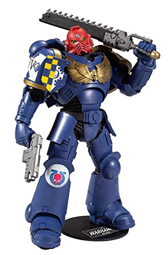 McFarlane Toys Warhammer 40,000 Ultramarines Primaris Assault Intercessor 7" Action Figure