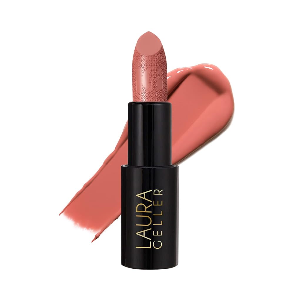 LAURA GELLER NEW YORK Iconic Baked Sculpting Lipstick, Creamy Full-Coverage Lipstick, Smooths Lip Lines & Defines Lips, Hydrating Long-Lasting Color -