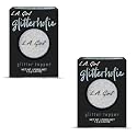 Pack of 2 L.A. Girl Glitterholic Glitter Topper, Holo-Glam GGP451