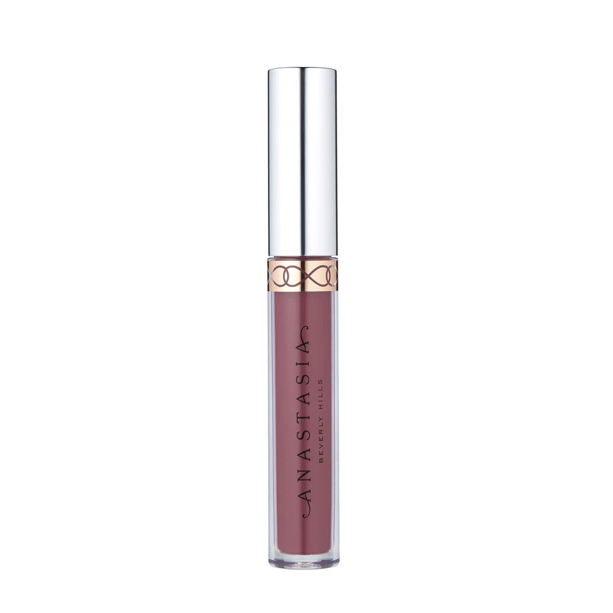 Anastasia Beverly Hills Liquid Lipstick - Full-Pigment Long-Wearing Matte Liquid Lip Color with Smudge-Resistant Comfortable Wear for Bold Defined Lips - Dusty Rose