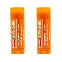 O'Keeffe's Unscented Lip Repair Lip Balm for Dry, Cracked Lips, Stick, (Pack of 2), clear (K0700137)
