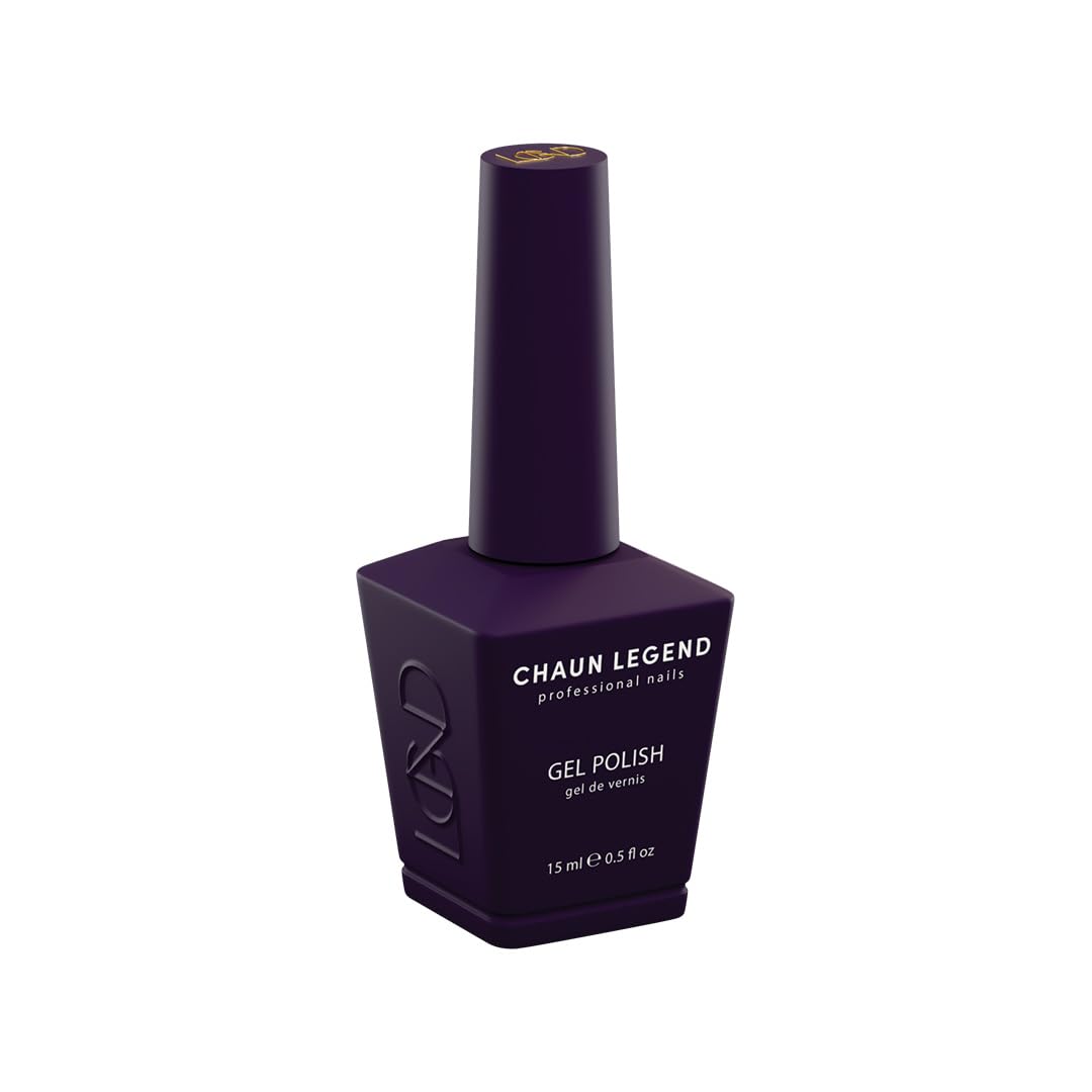 Chaun Legend UV Gel Nail Polish, 0.5 Ounce Long Lasting Salon Quality, Bubble Free Professional Manicures, Quick Dry High Shine, Fatal Figs LG5223 Beauty & Personal Care Chaun Legend Professional Nails