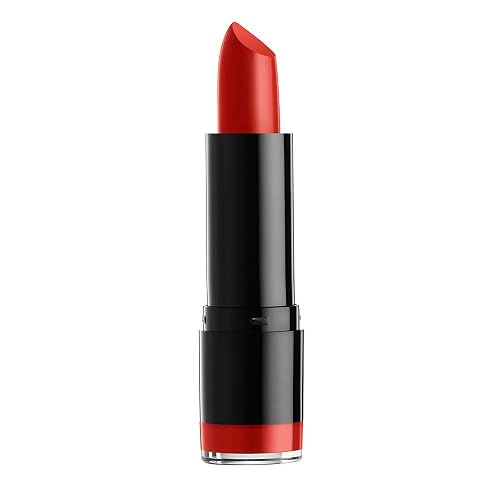 NYX PROFESSIONAL MAKEUP Extra Creamy Round Lipstick - Snow White (Deep Blue-Toned Red)