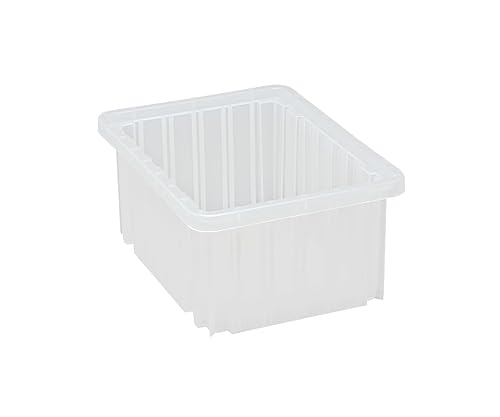 Quantum Storage DG91050 Dividable Grid Heavy Duty Part Organizer Bins - 10-7/8" x 8-1/4" x 5" - 20 Pack