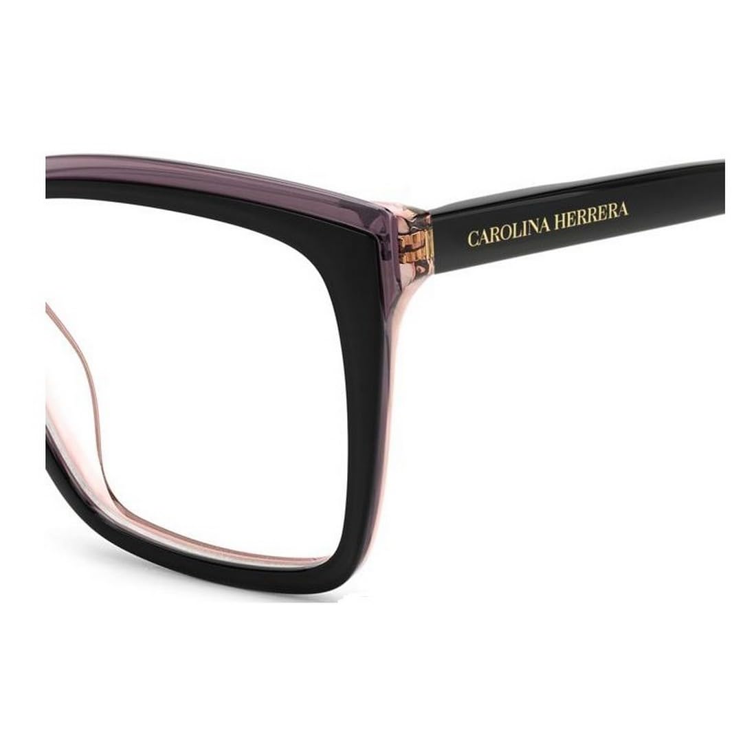 Carolina Herrera Women's Casual. Rectangular Sunglasses, Black, 66