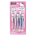 Hello Kitty 5 Pc Plant Based, Moisturizing Lip Gloss Makeup Set for Girls Kids Toddlers, Perfect for Parties Sleepovers Makeovers Birthday Gift for