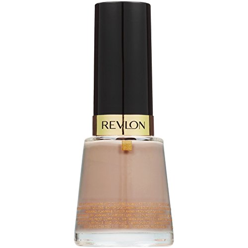 Revlon Nail Enamel, Chip Resistant Nail Polish, Glossy Shine Finish, in Nude/Brown, 380 Elegant, 0.5 oz
