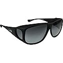Aviator JP Fitovers - Matte Black - Grey Lens (AV001)
