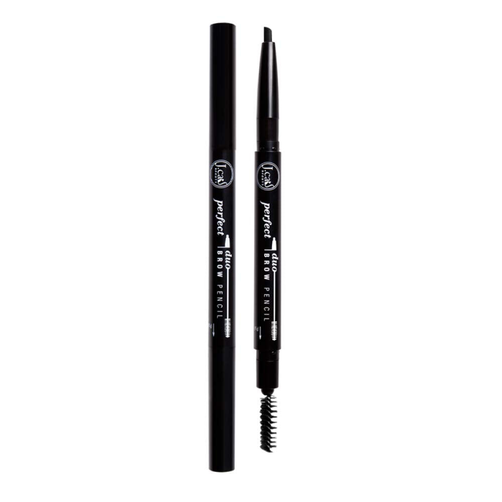 2 Pack J. Cat Brow Duo Pencil 101 Jet Black