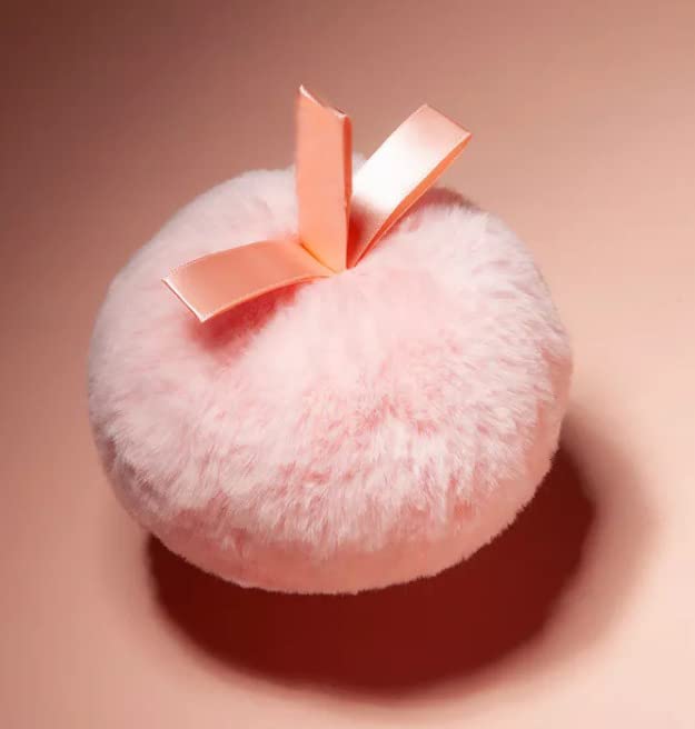 Alluring Faces Body Shimmer Powder Highlighter with Cute Pink Furry Puff