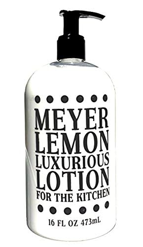 Greenwich Bay Trading Company Kitchen Collection Bundle: Meyer Lemon - 16 Ounce Shea Butter Lotion & 16 Ounce Hand Soap