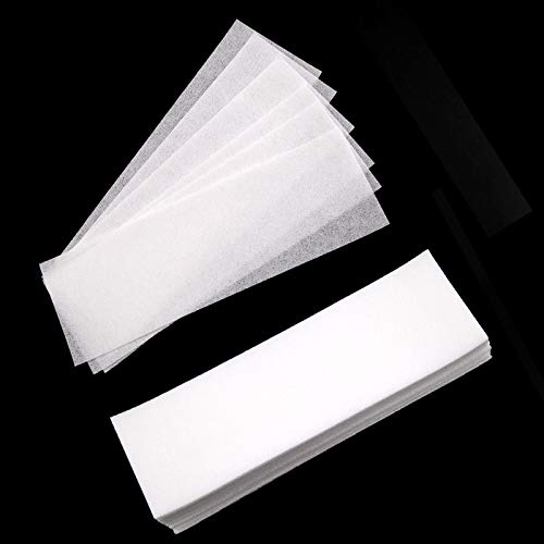 Tvoip 100 Sheet/Pack Disposable Professional Hair Removal Tool Depilatory Paper Nonwoven Epilator Women Wax Strip Paper Shaving Roll Waxing Smooth