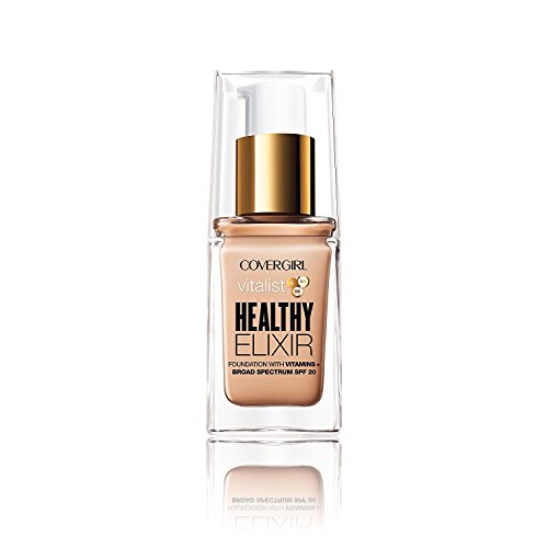 COVERGIRL Vitalist Healthy Elixir Foundation, Ivory 705, 1 Ounce (packaging may vary)