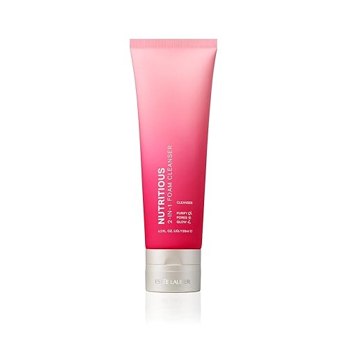 Estée Lauder Nutritious 2-in-1 Foaming Face Wash Cleanser & Mask | Pore Minimizer, 4.2 Ounce
