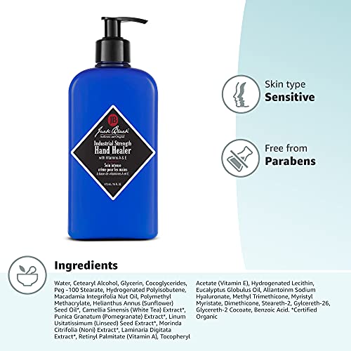 Jack Black Industrial Strength Hand Healer, 16 Fl Oz