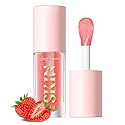LANGMANNI Moisturizing Lip Oil,No-Sticky Lip Gloss Lip Balm Lip Care,Fruit Flavoured Lip Oil For Dry Lip's Moisturizing Hydrating And Nourishing