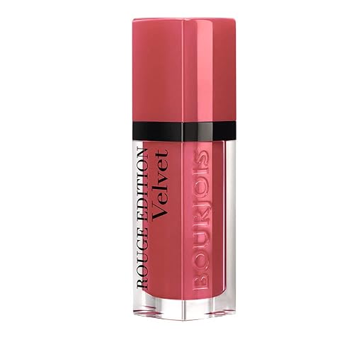 Bourjois Paris Rouge Edition Velvet Lipstick 7.7ml, 04 Peach Club, 1 Count
