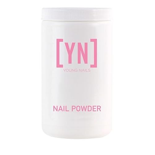 Young Nails Acrylic Cover Powder - Self-Leveling Acrylic Nail Powder, Clear Nude Pink White Acrylic Powder for Nail Extenstion, Professional Grade Beauty & Personal Care Young Nails