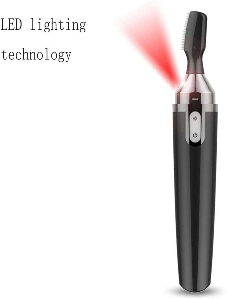 DABEDE Eyebrow Trimmer, Eyebrow Razor for Women and Men, Painless Instant Hair Removal, Great for Eyebrows, Face Hair (Color : Pink) Beauty and Personal Care DABEDE