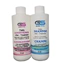 GS Keratin Daily Shampoo & Daily Conditioner (265ml / 9oz) Without Salt or Sulfate to maintain and extend the effects of of any hair treatment for a