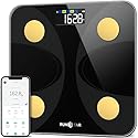 Scale for Body Weight and Fat Percentage, RunSTAR Digital Accurate Bathroom Smart Scale with Large Display, FSA&HSA Eligible 13 Body Composition…