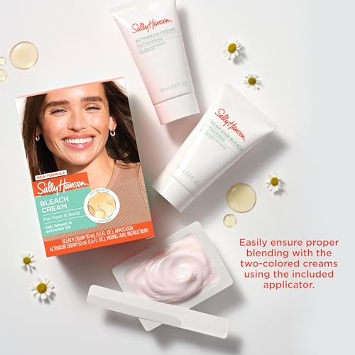 Sally Hansen Extra Strength Creme Bleach, Complete Kit (Package May Vary)