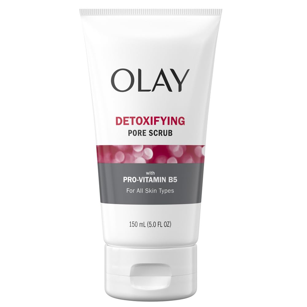 Olay Regenerist Detoxifying Pore Scrub Facial Cleanser, 5 Fl Oz