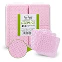 ForPro Lint Free Nail Wipes, 400-Count Non-Woven Nail Polish Remover Pads, Super Absorbent Gel Polish Remover Wipes, Acetone Compatible, for Nail Prep Beauty & Personal Care ForPro Professional Collection