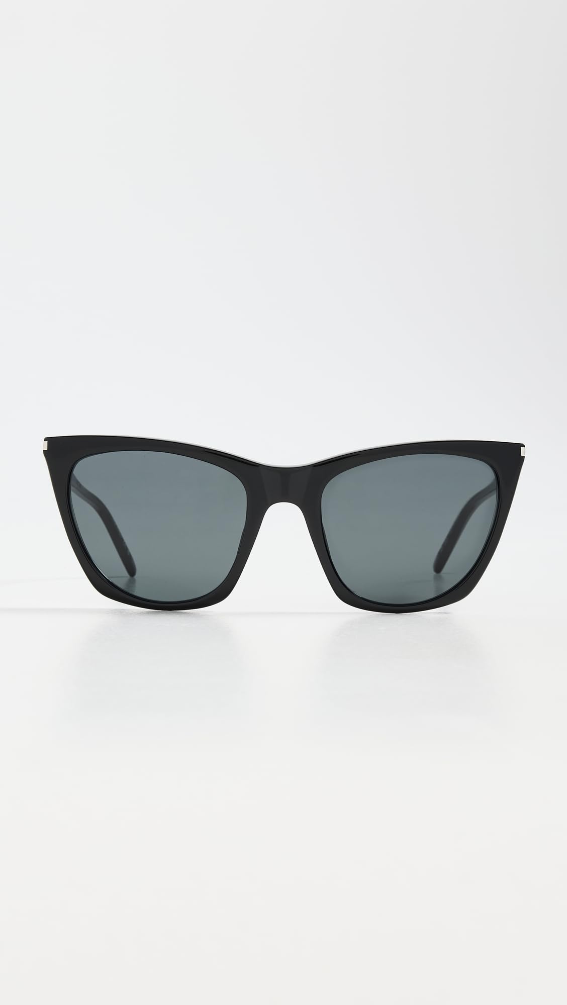 Saint Laurent Women's Kate Thin Sunglasses, Black-Black-Black, One Size