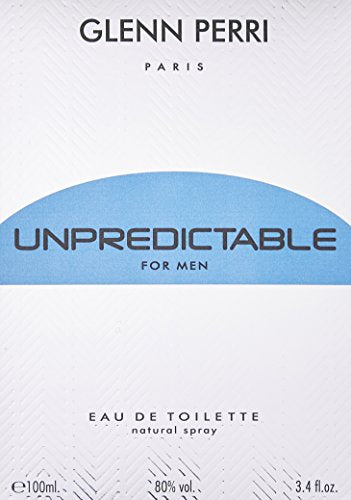 Unpredictable by Glenn Perri Eau De Toilette Spray 3.4 oz / 100 ml for Men