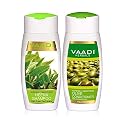 Vaadi Herbals Superbly Smoothing Heena Shampoo, 110ml with Olive Conditioner, 110ml