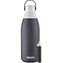 Brita Stainless Steel Premium Filtering Water Bottle, BPA-Free, Reusable, Insulated, Replaces 300 Plastic Water Bottles, Filter Lasts 2 Months or 40