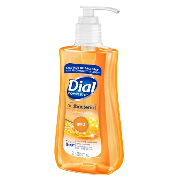 Liquid Dial Antimicrobial Liquid Soap, 7.5 oz Pump Bottle