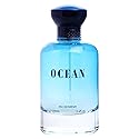 Bharara Beauty Ocean Eau de Parfum 3.4 Fl Oz / 100 ml | Fresh Aquatic Perfume for Women | Long Lasting Marine Citrus Scent | Clean Everyday Fragrance